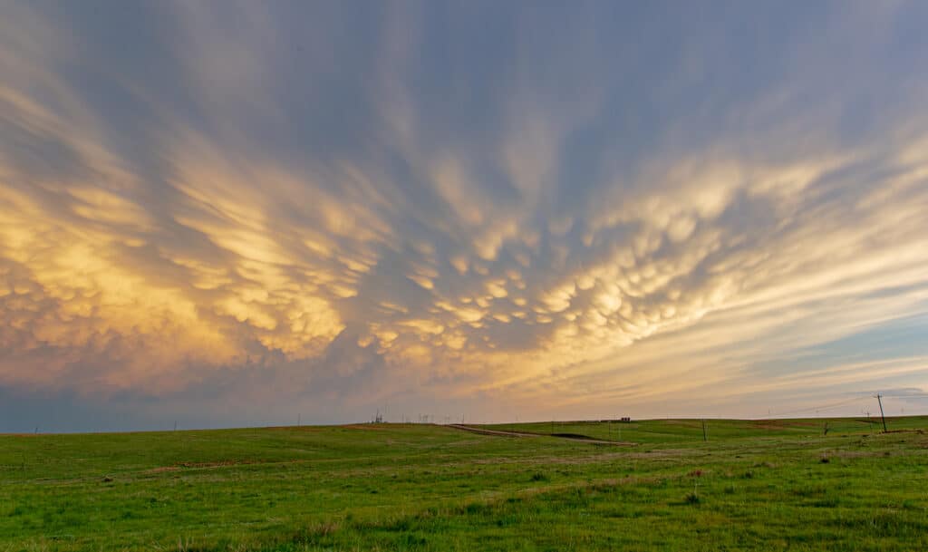 Mammatus Clouds over the Texas Panhandle