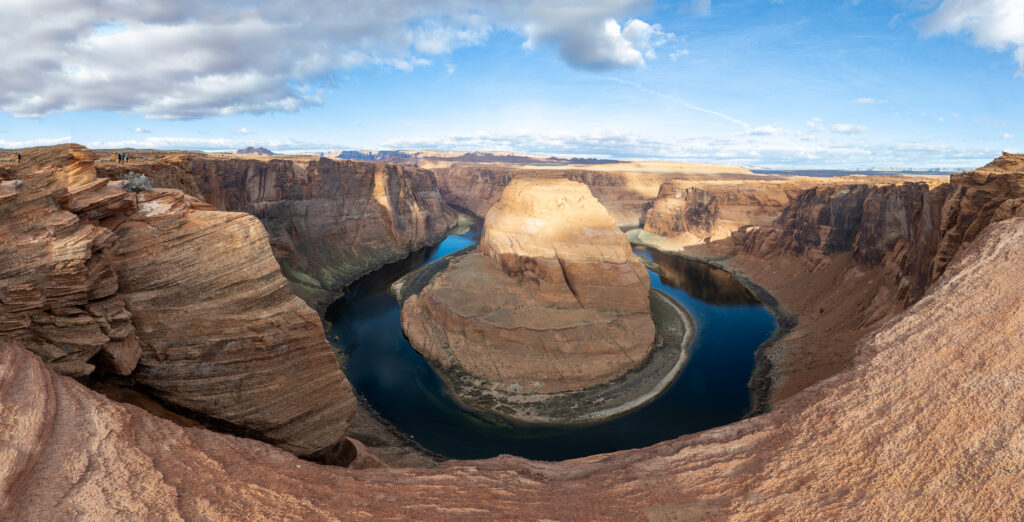 Panoramic View of the Horseshoe Bend