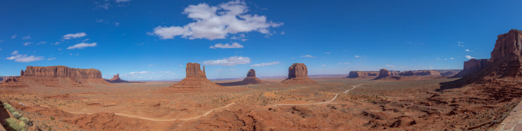 Monument Valley from Visitors Center