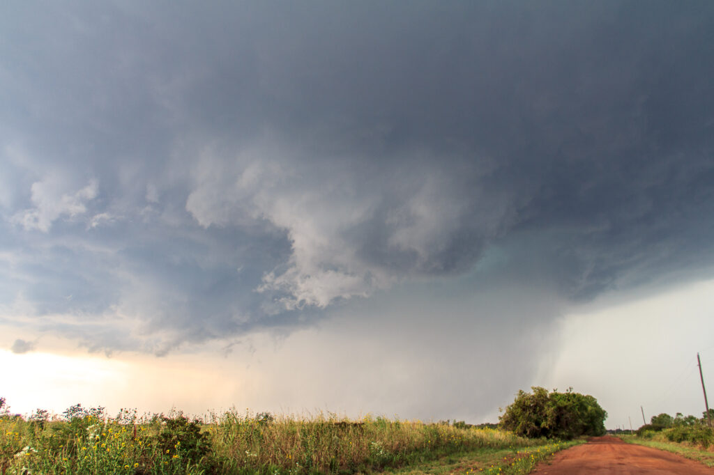 Storm near Wakita