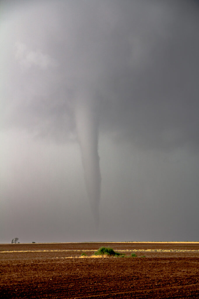 Tornado near Wakita, OK on September 17, 2011