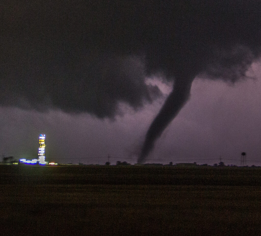 Oil Rig Tornado