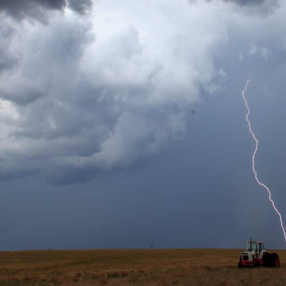 Lightning in Southwest Oklahoma
