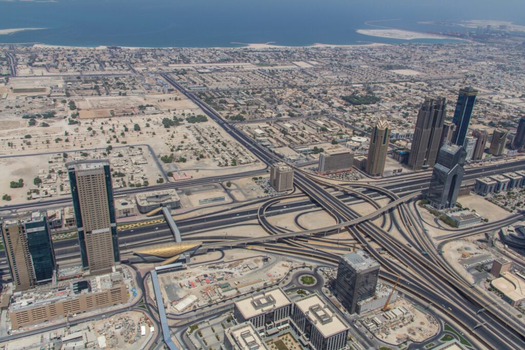 Dubai from Burj Khalifa