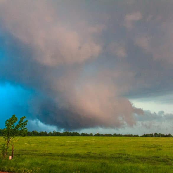 Supercell near Louisville, MS