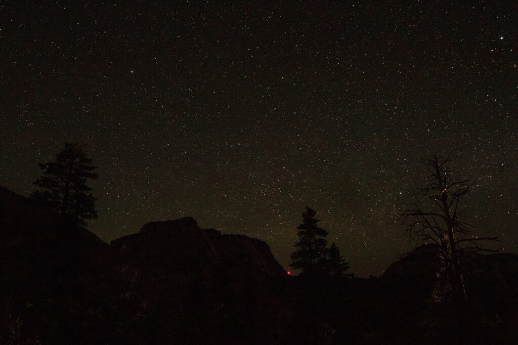 Dark Sky in Zion