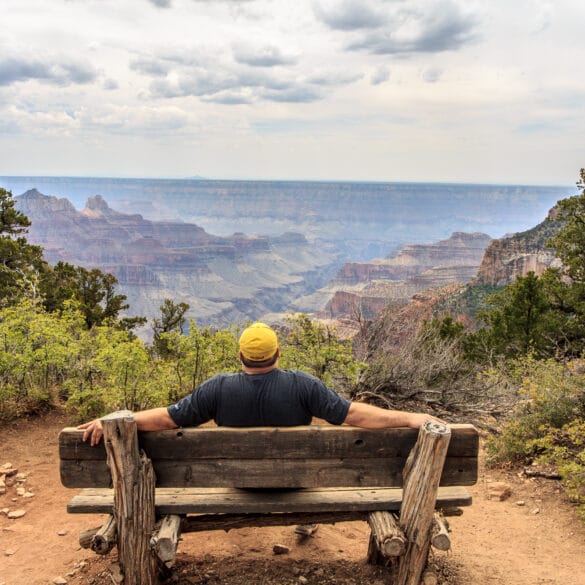 Me overlooking the Grand Canyon