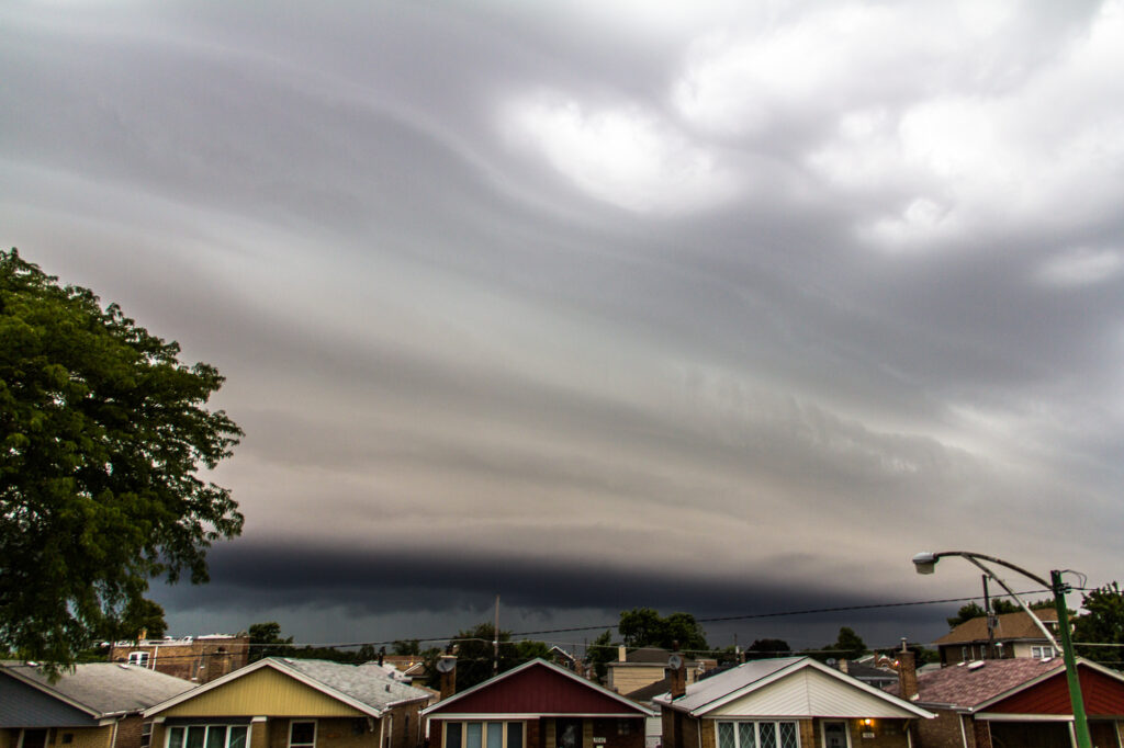 Morning Chicago Shelf Cloud