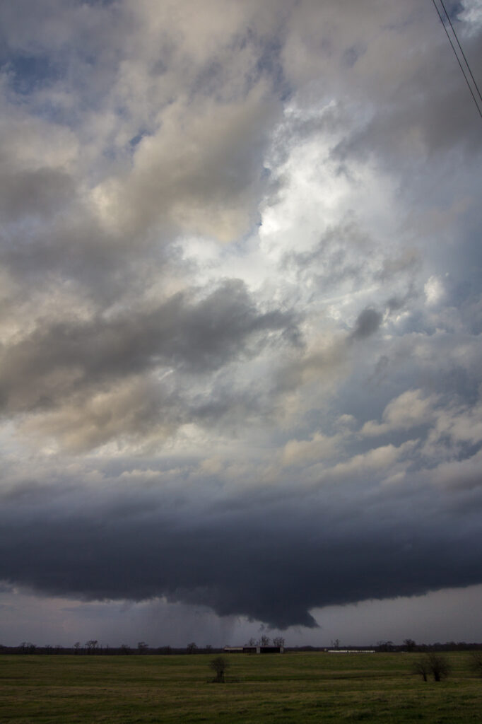 Texas Meso and Wall Cloud