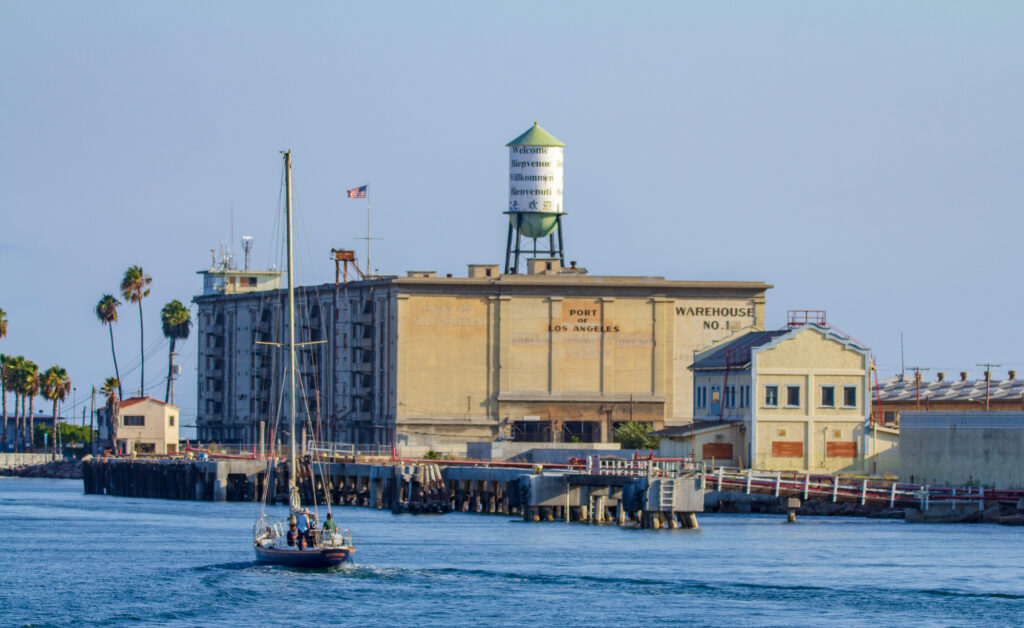 The Port of Los Angeles as I embarqued on a Whale Watching Tour in 2016