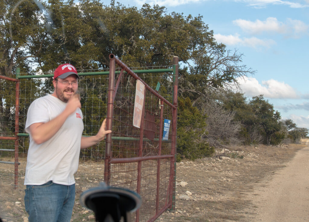 Stephen opened all the gates for me