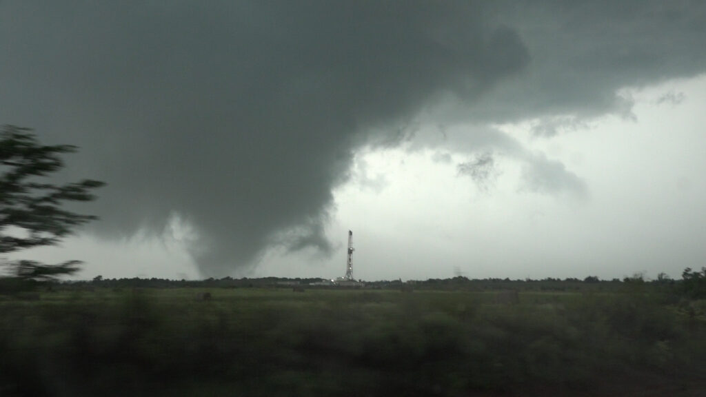Tornado and Oil Rig