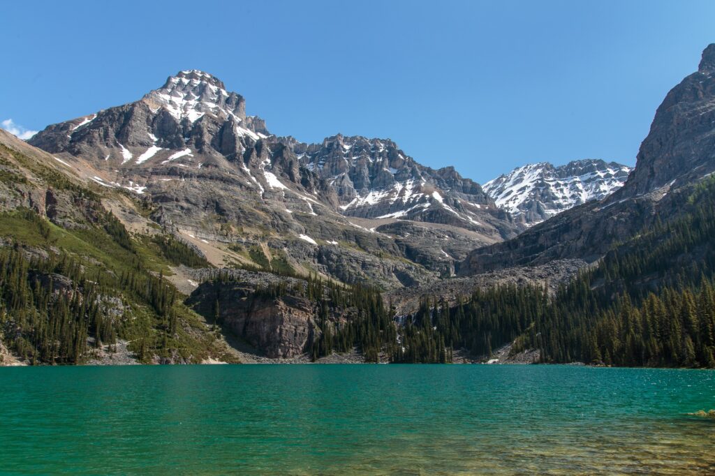 Beautiful Lake O'Hara in Yoho National Park