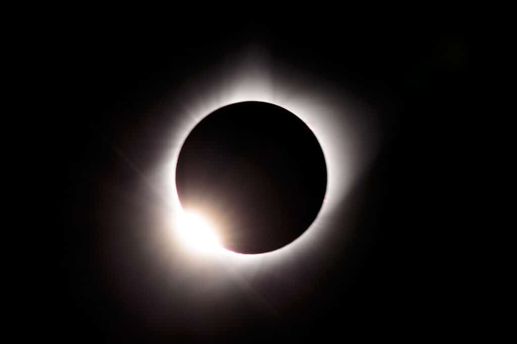 Diamond Ring as we began totality
