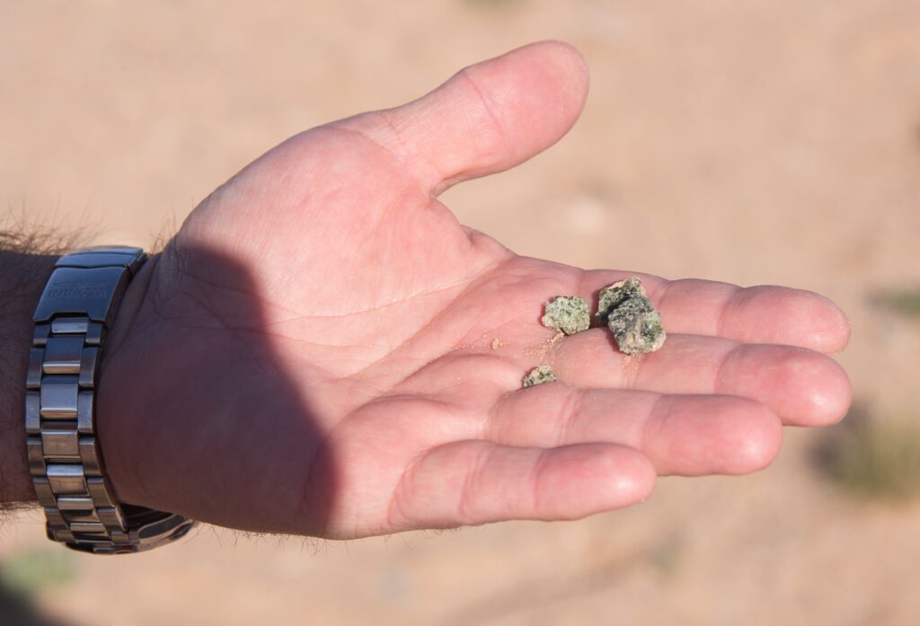 JR found some Trinitite