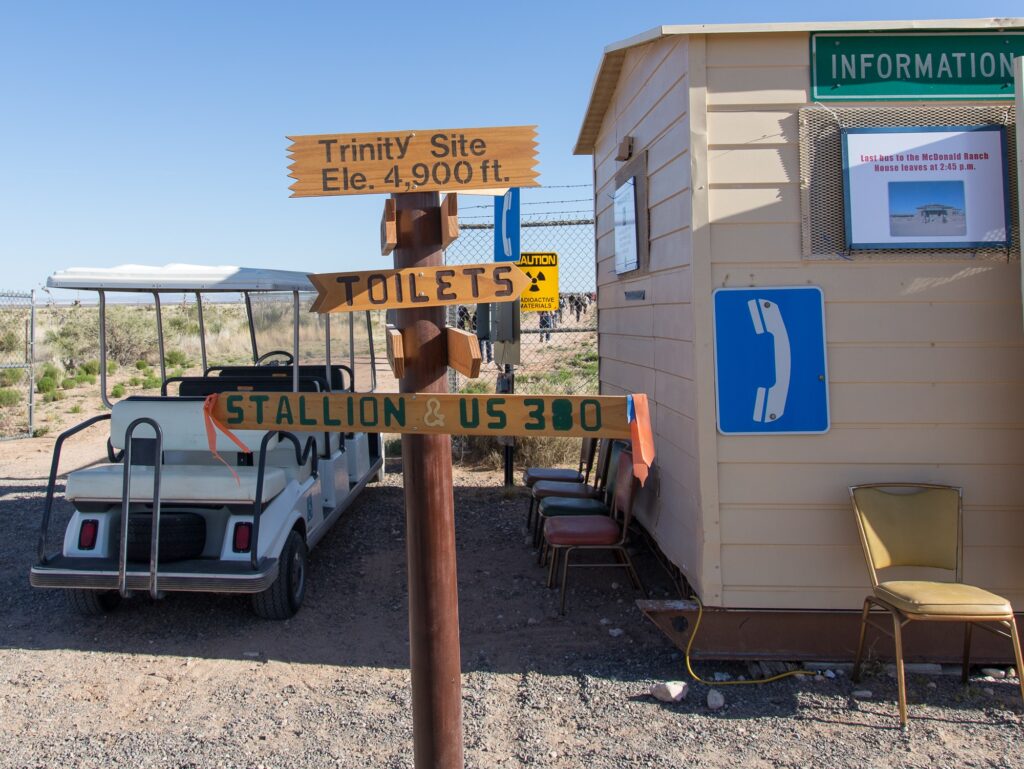 Trinity Site Elevation 4900 feet