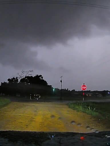 Tornado near the town of Cyclone in Central Texas