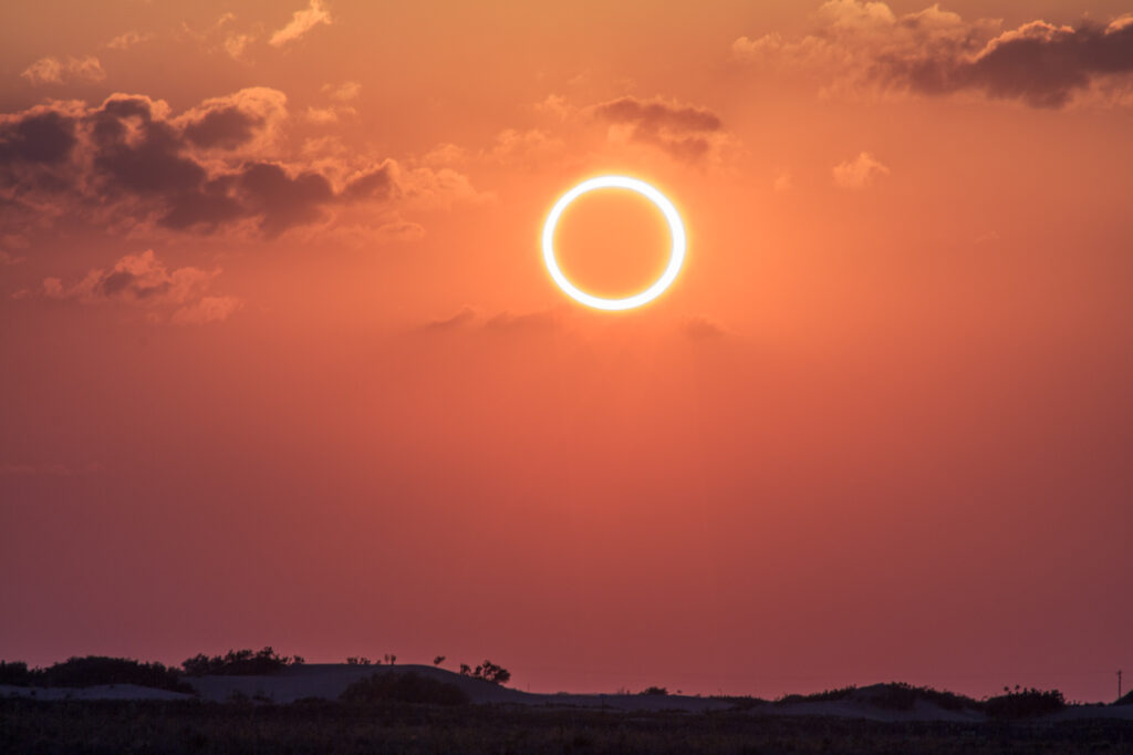 Solar Eclipse in Texas