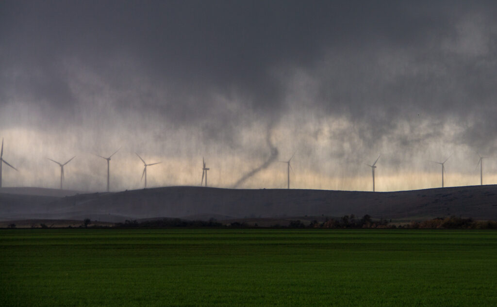 Windmills and Tornado