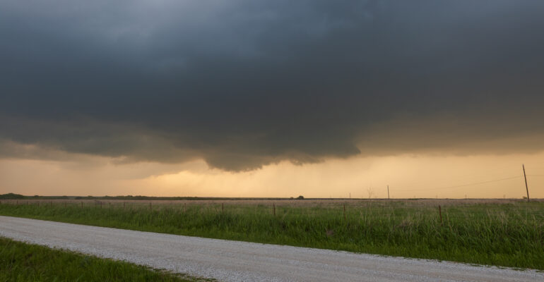 Storm near Petrolia Texas